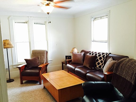 Living Room (New carpet is being installed.)