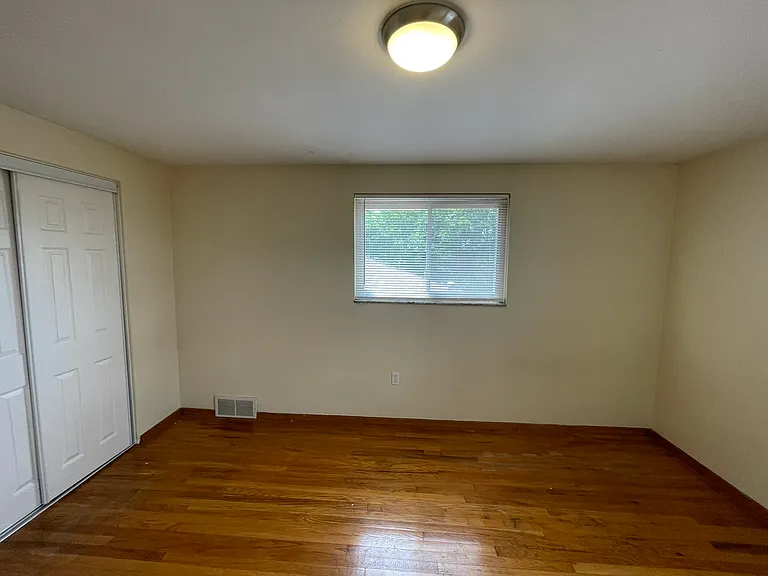 2nd floor- right rear bedroom.