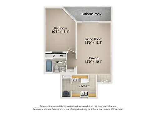 Floor plan A1