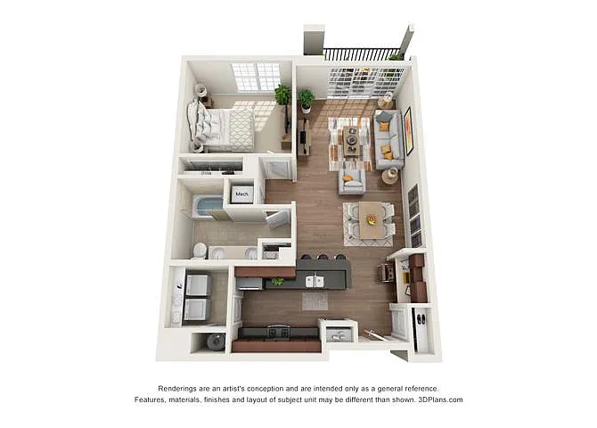 Floor plan White Oak
