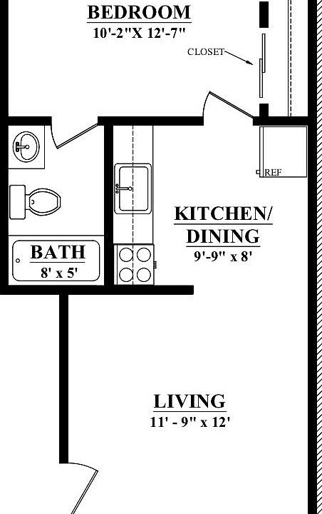 823 Press Avenue Floor plan