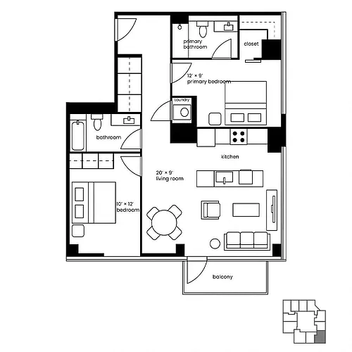 Floor plan 3010