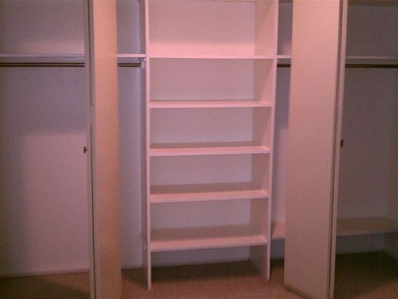 large closet space