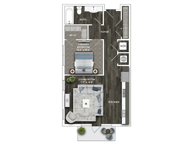 Floor plan A7A