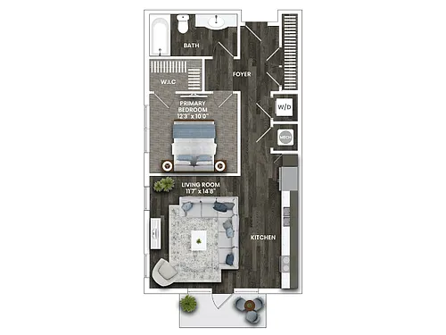 Floor plan A7A