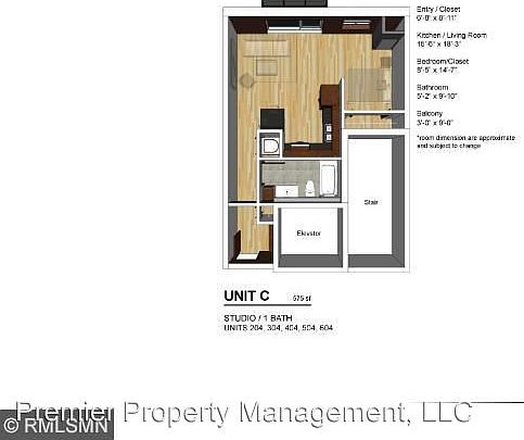 5th image of 523 W Germain St #304