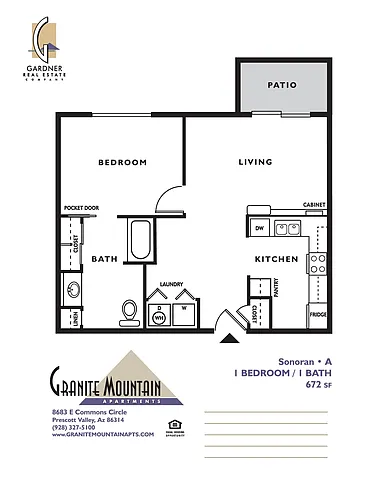Floor plan Sonoran
