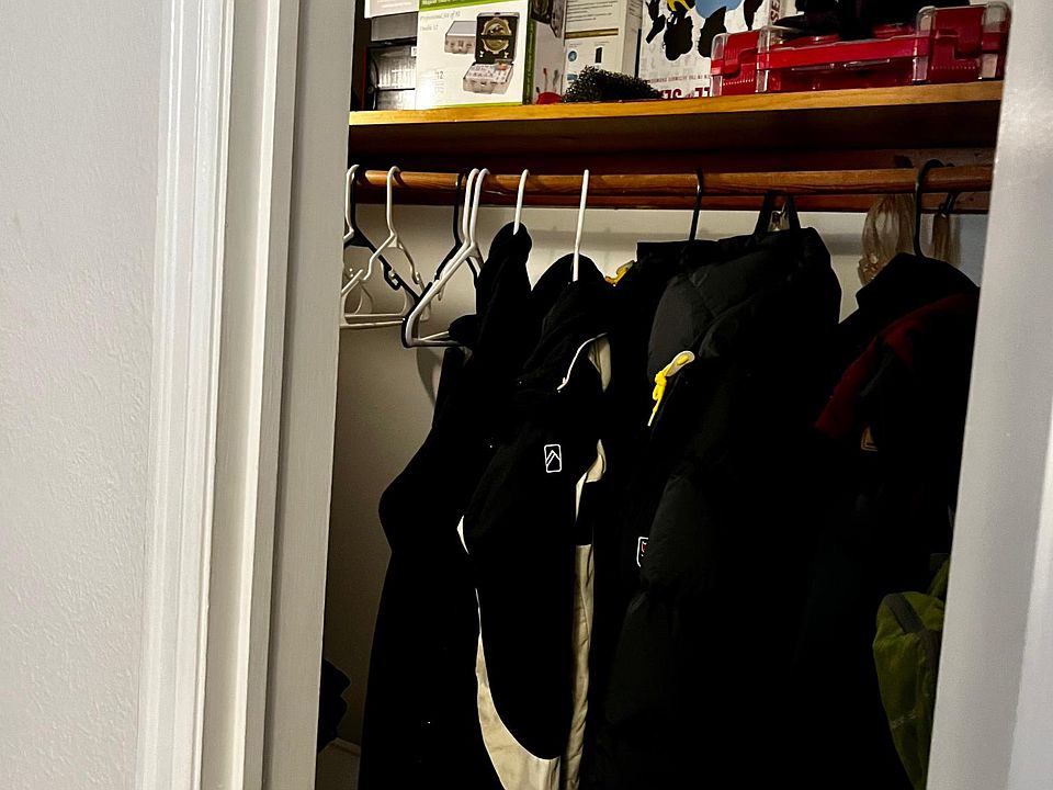 Large entry way closet
