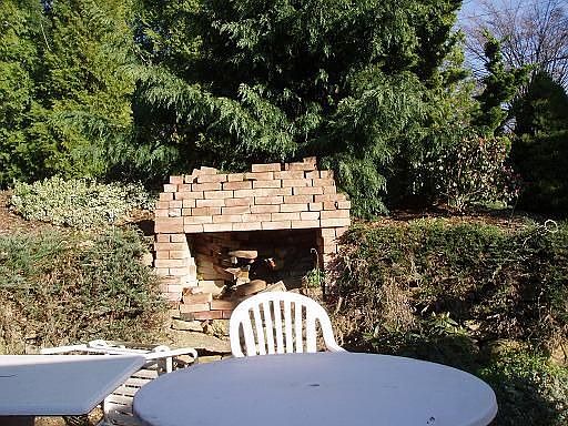 Outdoor Fireplace