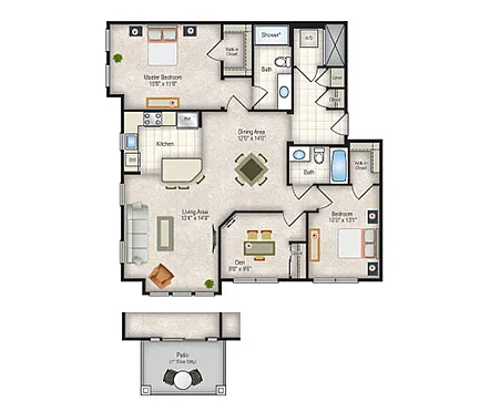Floor plan The Turnberry