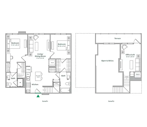 Floor plan B1.1- Loft