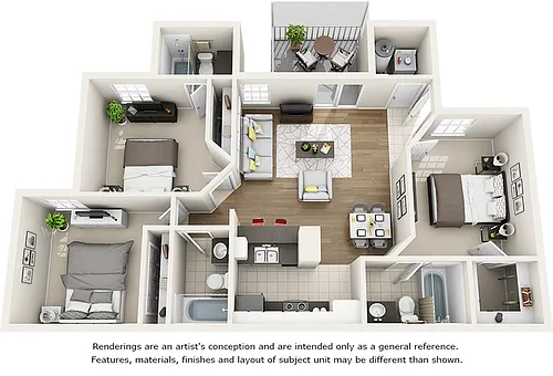Floor plan Live Oak