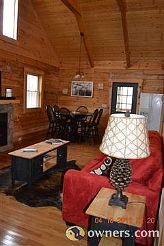 Over view from front door of living room