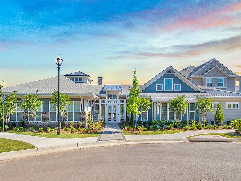 The Highland leasing office and resident clubhouse