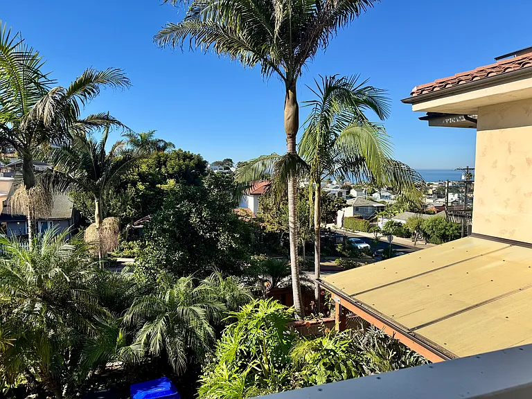 ocean view from living room