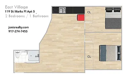 Rented by Jonis Realty