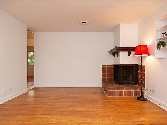 Most of the interior has been freshly painted.