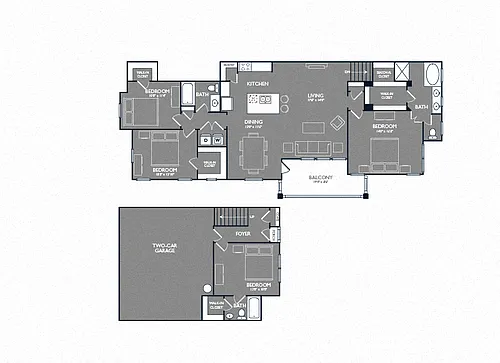 Floor plan D1T