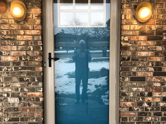 New front and storm doors