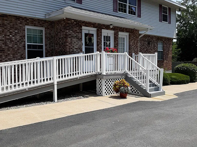Front entrance