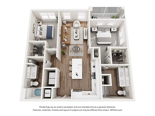 Floor plan B3L