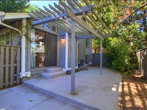 Enclosed garden area.