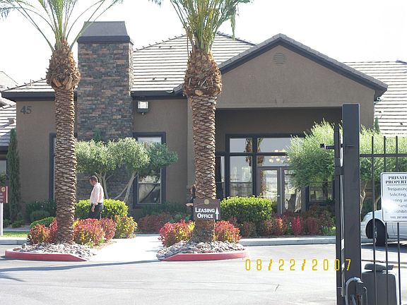 Front of complex
