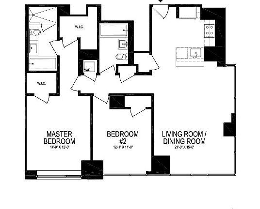 2nd image of 300 N End Ave APT 8F