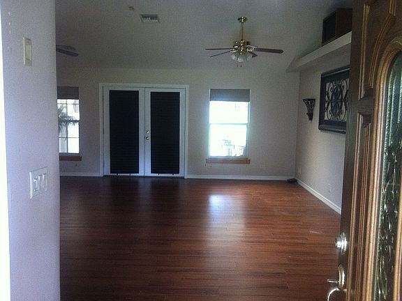 living room from front door