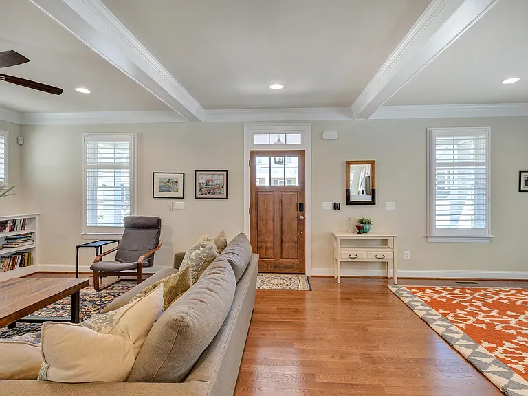 Living room and play area.