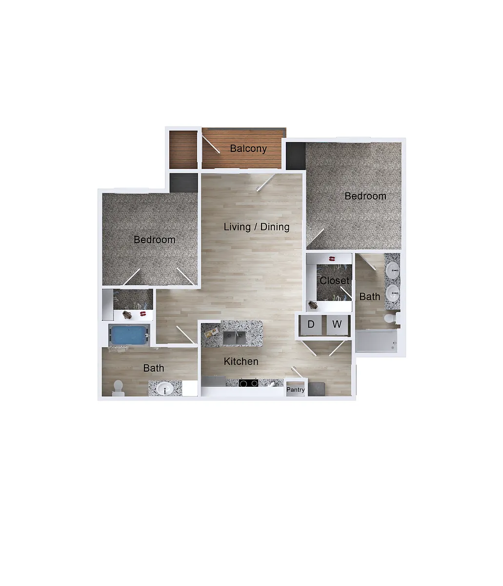Floor plan B1