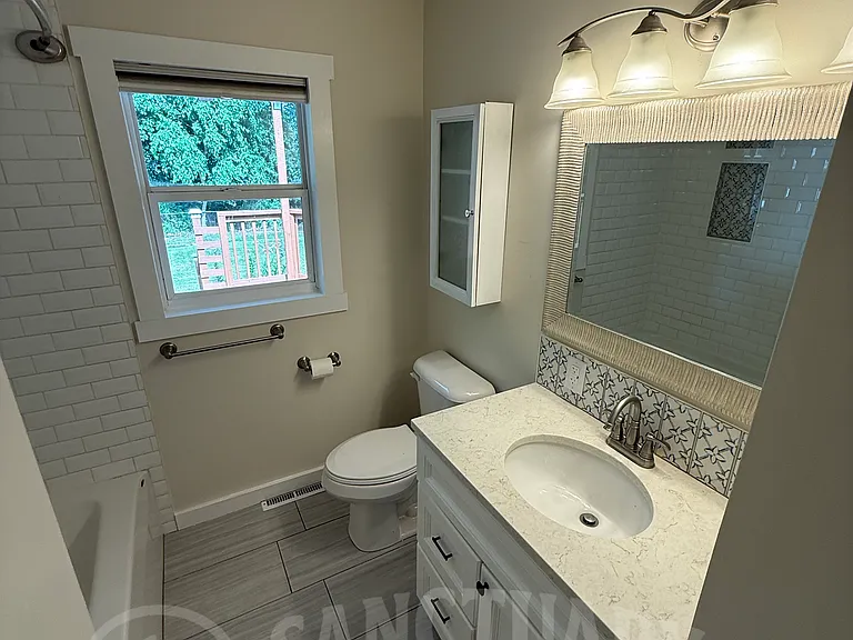 Main floor bathroom