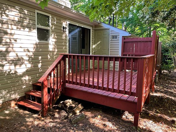 Deck from the backyard