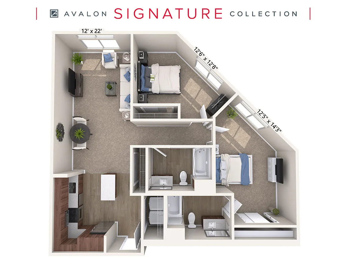 Floor plan B9-Wal