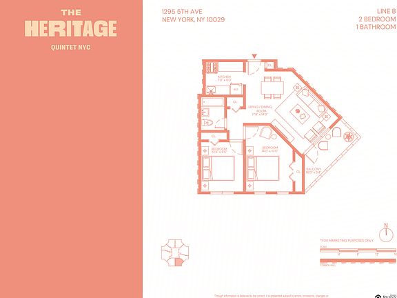 2nd image of 1295 5th Ave APT 25B