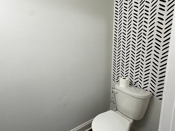 1/2 bath first floor