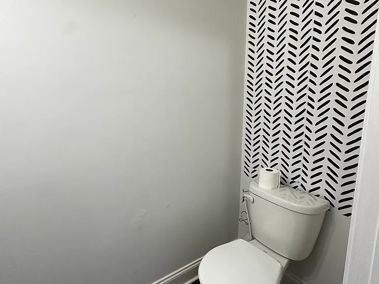 1/2 bath first floor
