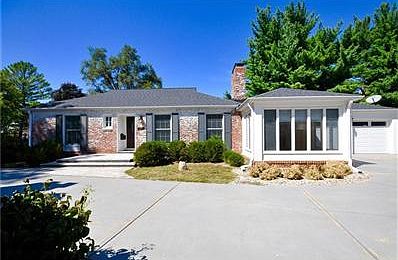 Exterior Front  Charming All Brick Bungalow has 2 car attached garage
