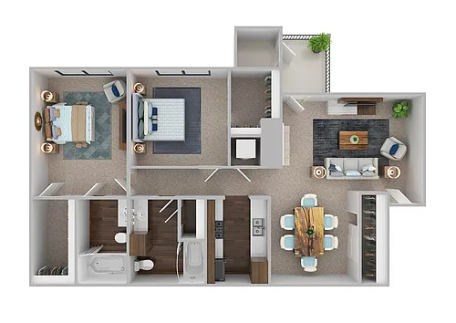 Floor plan Cottonwood