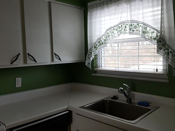 Kitchen sink and countertop.