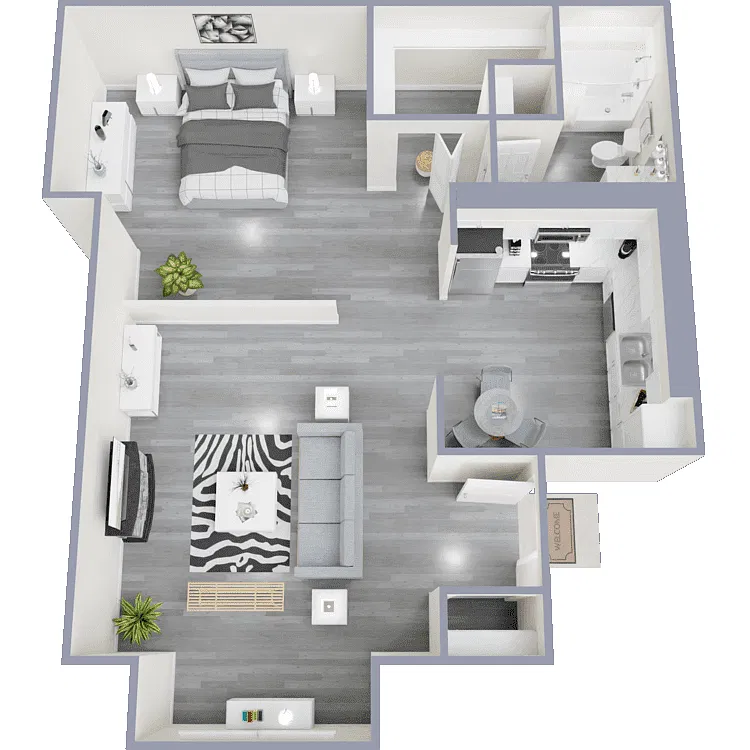 Floor plan Studio