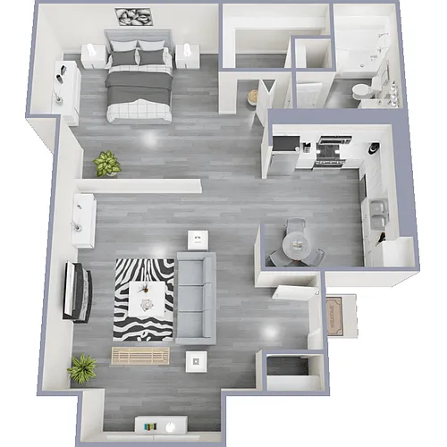 Floor plan Studio