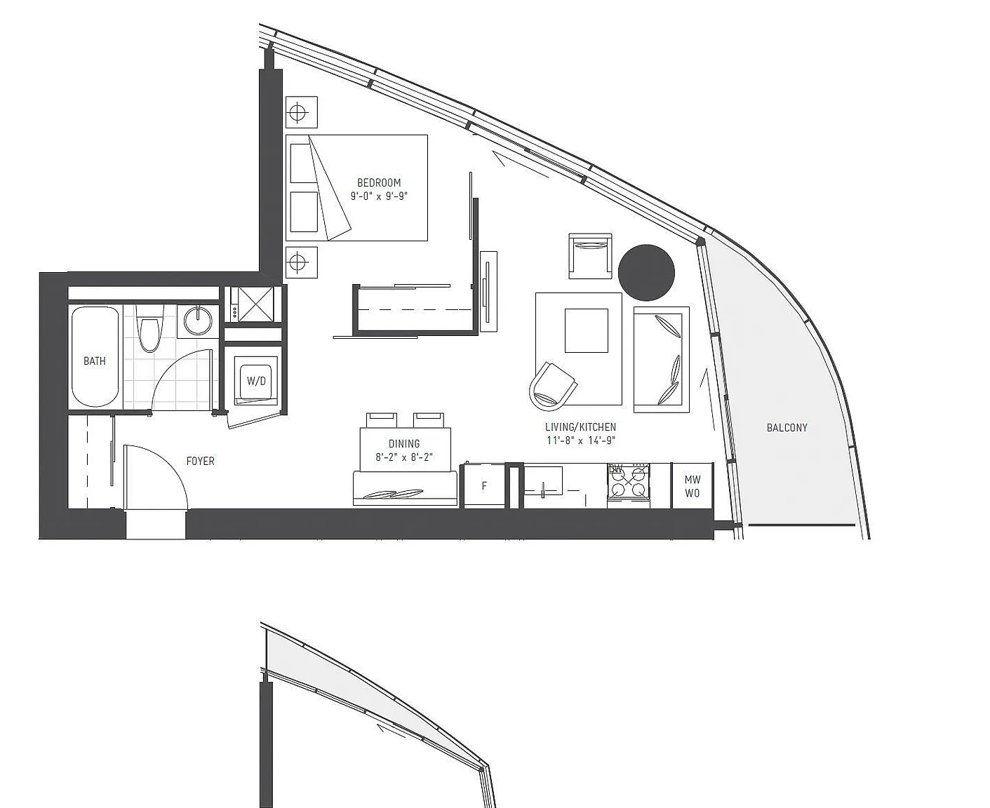 1 bed, $2,200 — Photo 2