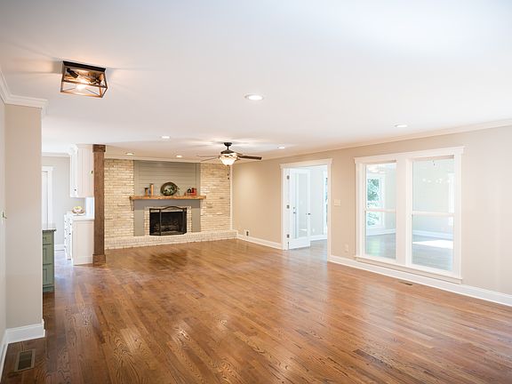 Great Room Adjoins Sunroom