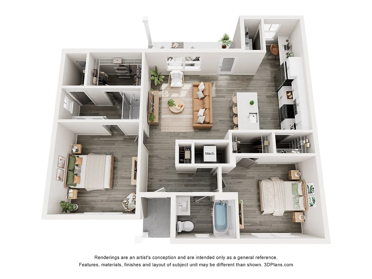 Floor plan B3
