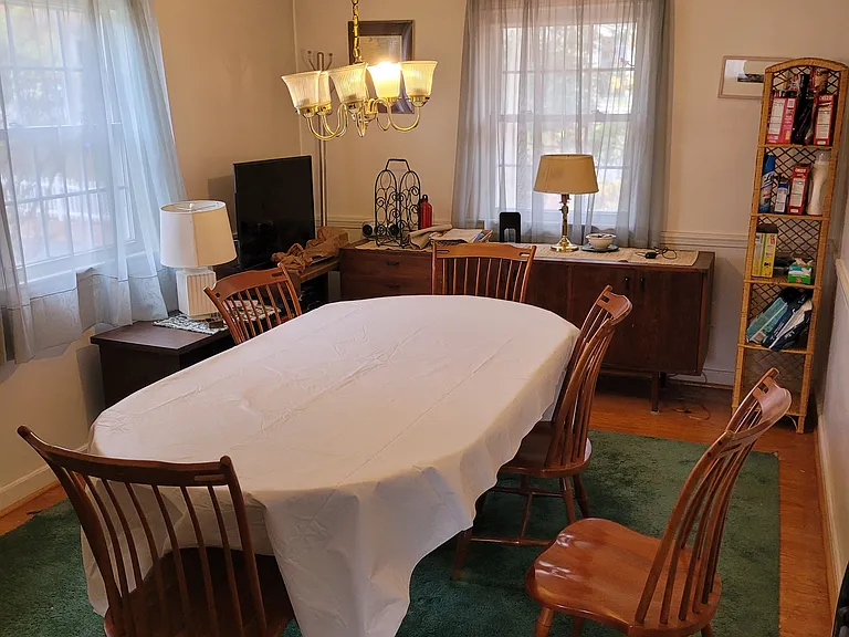 Upstairs dining room