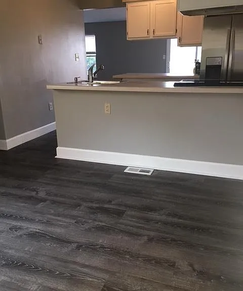 Entry to Kitchen has room for a breakfast nook or table.