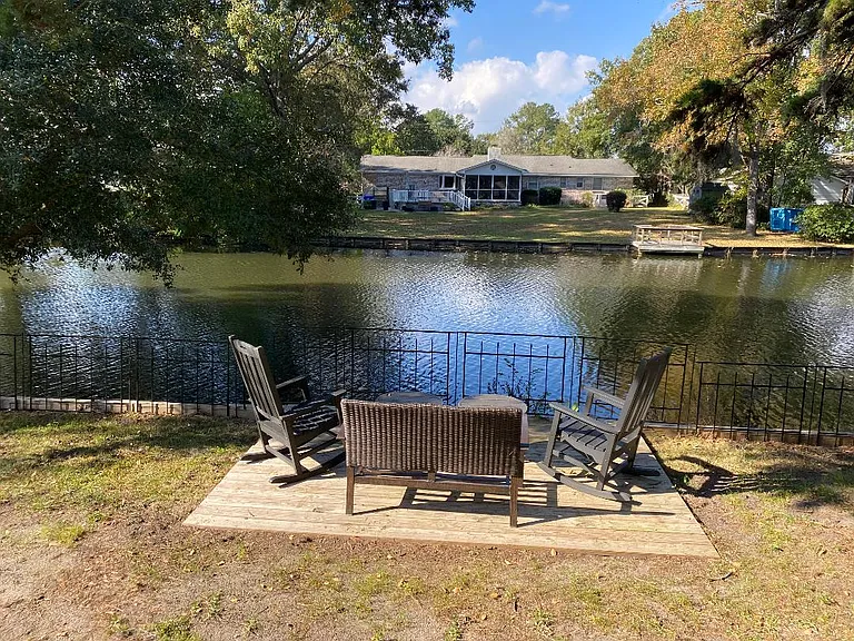 Back yard deck