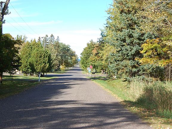 North on White Birch RD