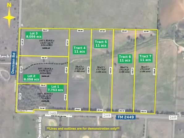 LOT 7 Fm 2449, Ponder, TX 76259